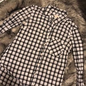Checkered Button Down
